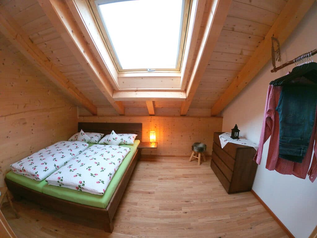 Zweites Schlafzimmer_Ferienwohnung Donnermühle